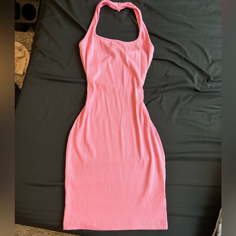 Pink body con dress💕
